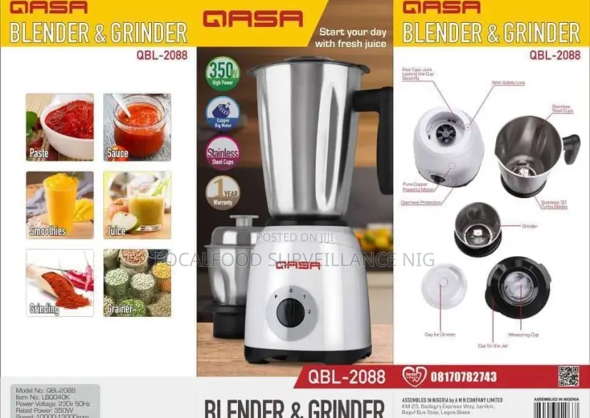 Qasa Stainless Blender