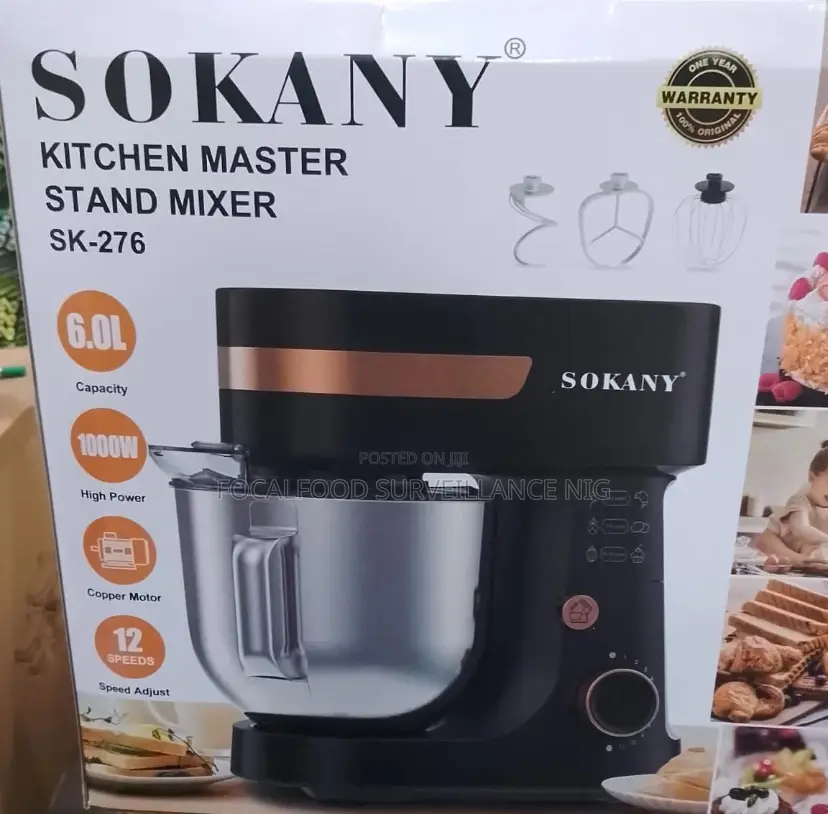 Sokany Stand Mixer With Bowl