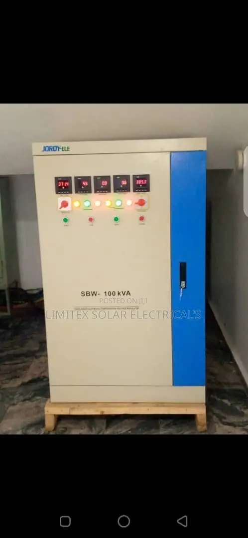 100kva SBW Original 3phase Automatic Veltage Stabilizer