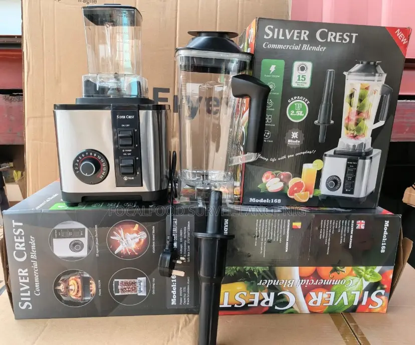 9500watts, 2.5l ,Quality Silver Crest Blender With Guided Handle