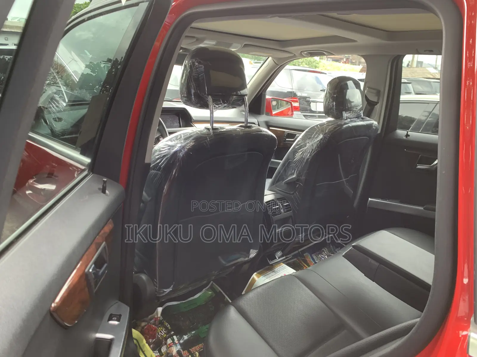 Mercedes-Benz GLK-Class 350 4MATIC 2012 Red