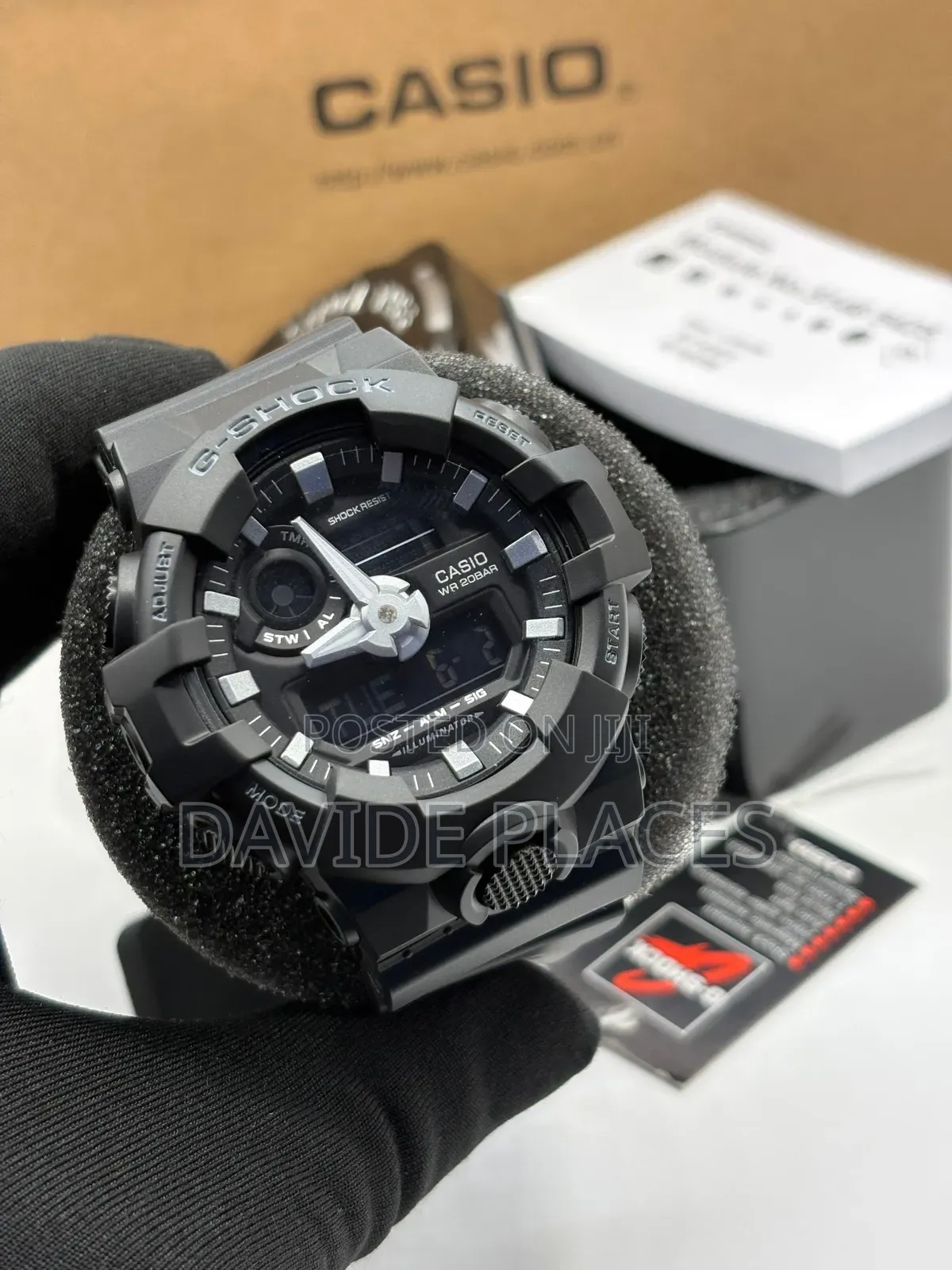 Casio G-Shock Ga-700 Series Digital Analog Water-Resistant Wristwatc