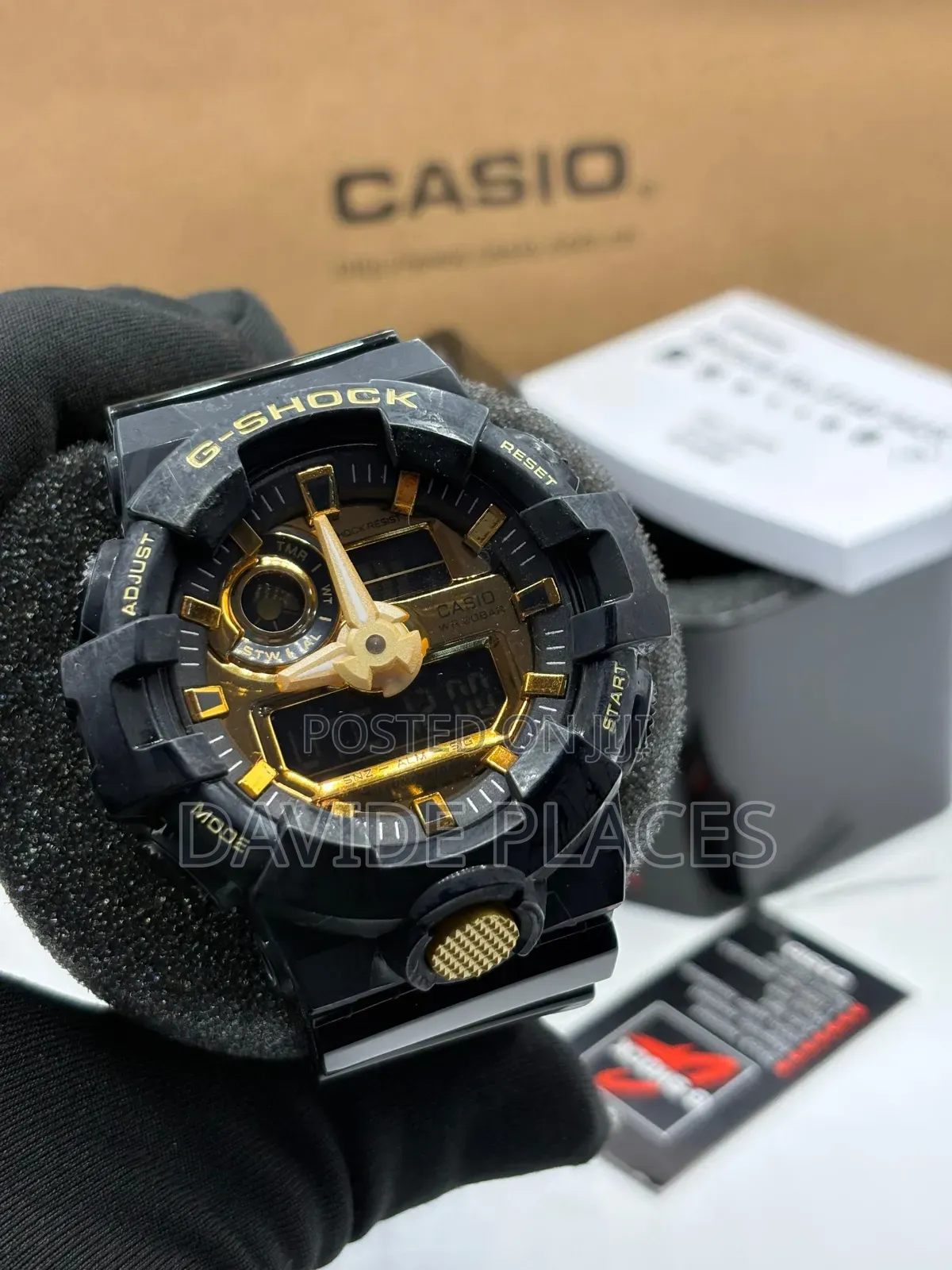 Casio G-Shock Ga-700 Series Digital Analog Water-Resistant Wristwatc