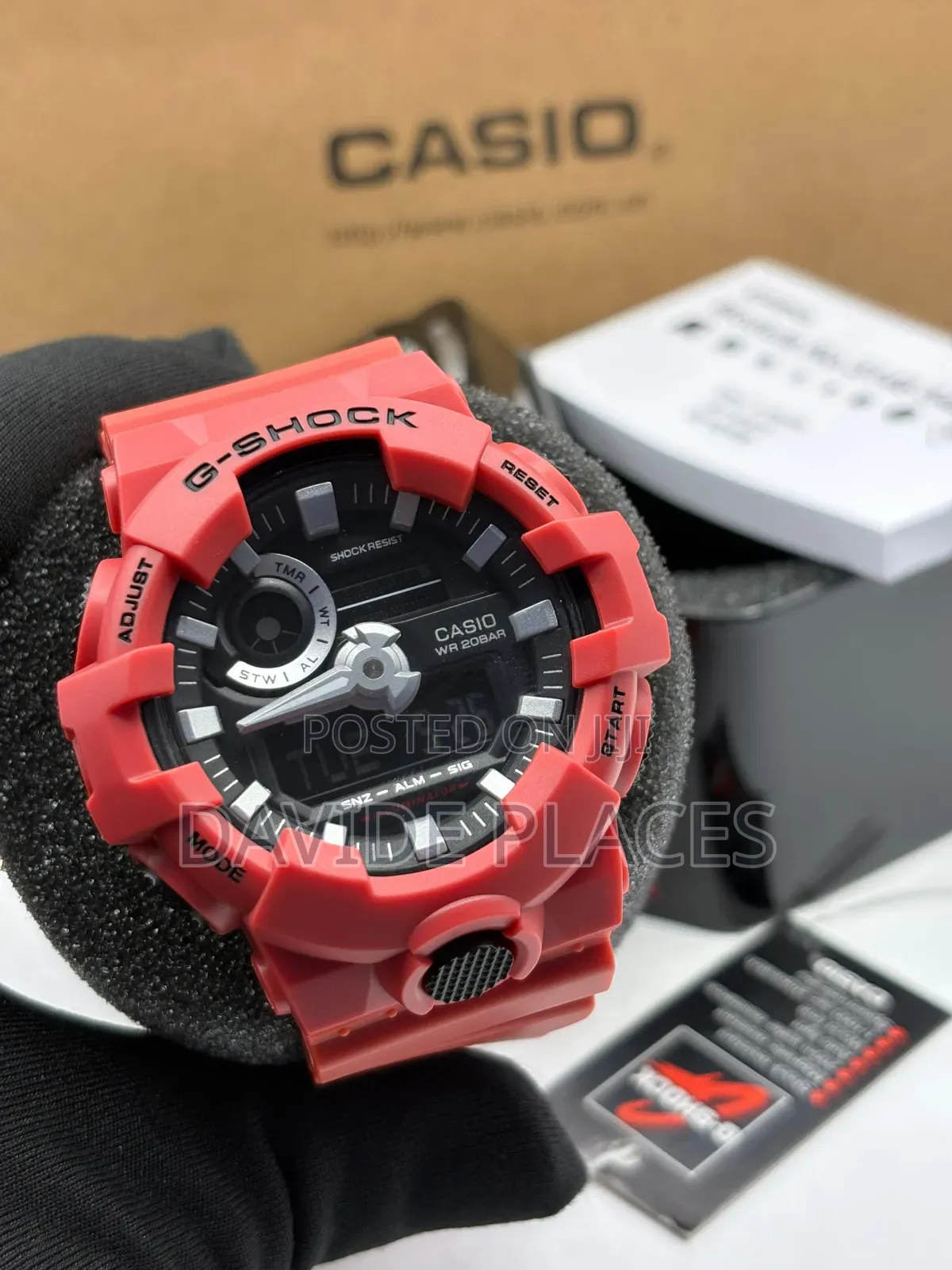 Casio G-Shock Ga-700 Series Digital Analog Water-Resistant Wristwatc
