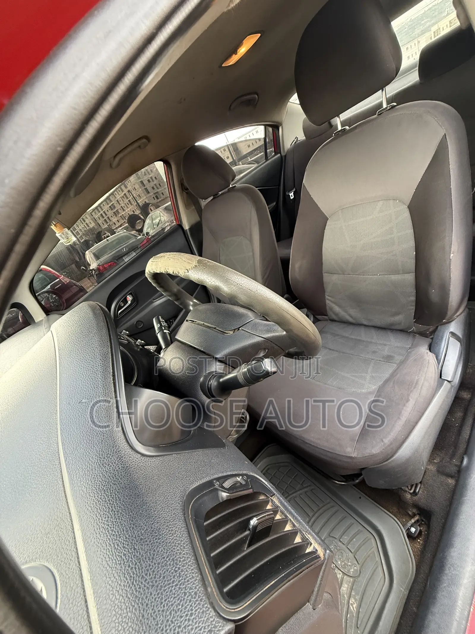 Kia Rio 2014 Maroon
