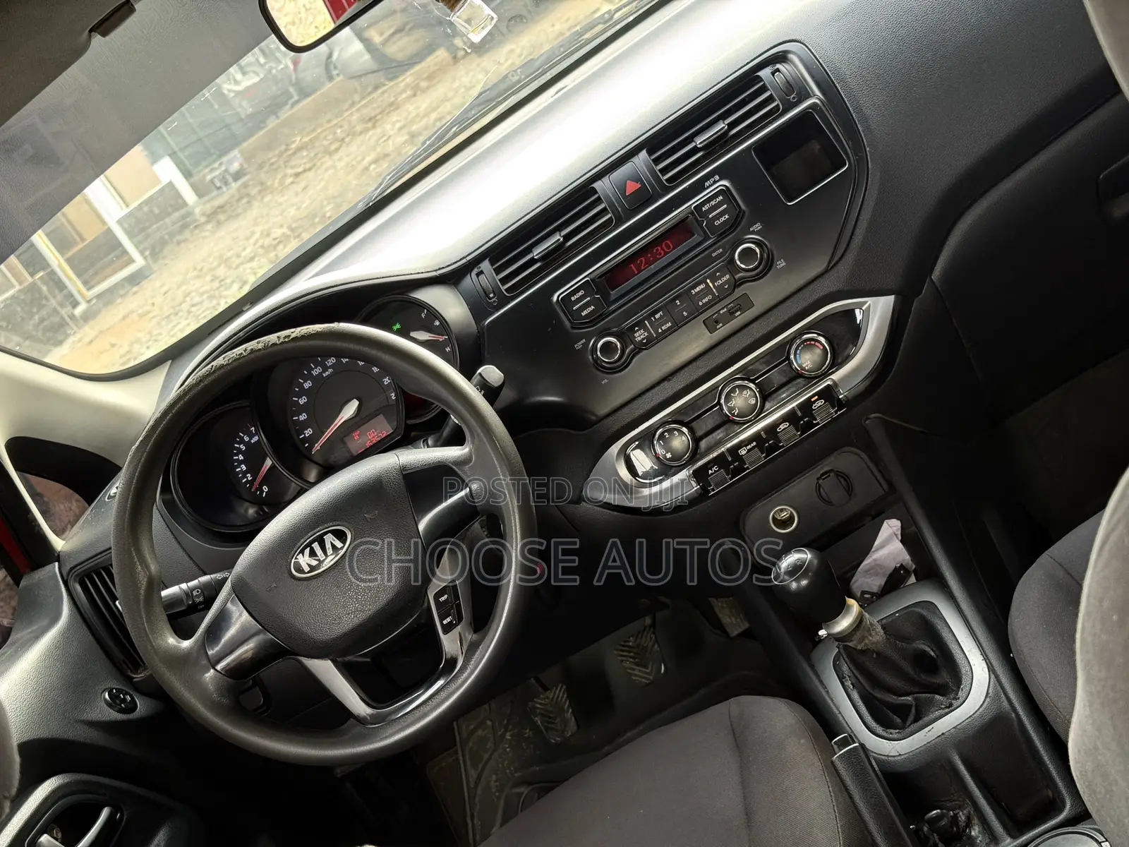 Kia Rio 2014 Maroon