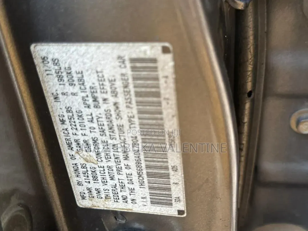 Honda Accord 2007 Gray
