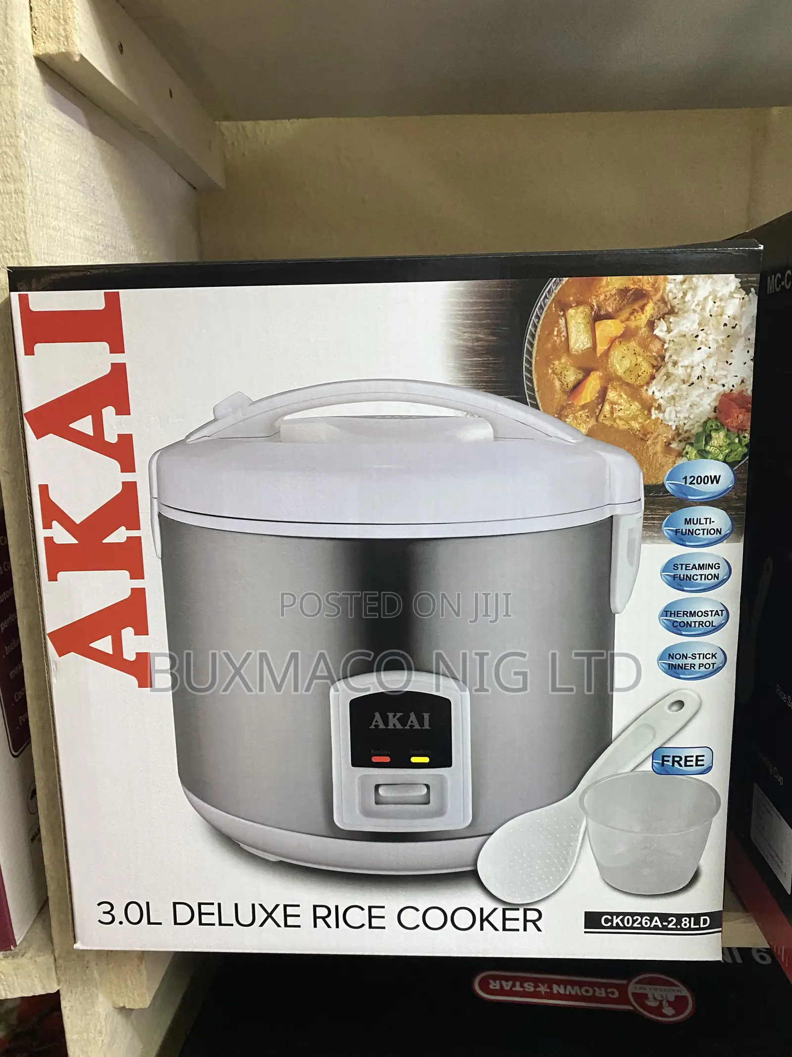 Akai Rice Cooker 3.0l