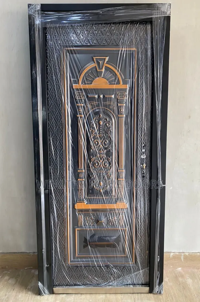 3ft by 7ft Italian Copper Security Door (Royal Design)