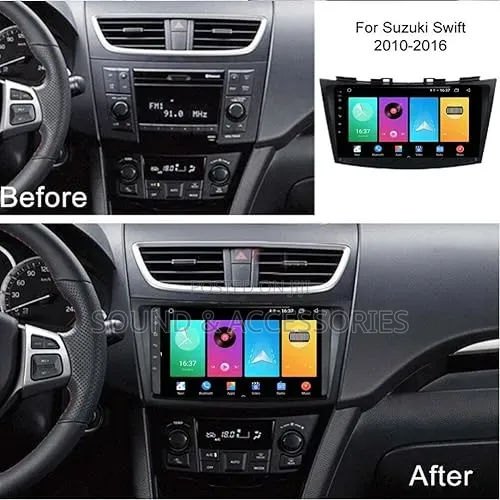 Suzuki Swift 2011-2015 Android GPS Navigation System