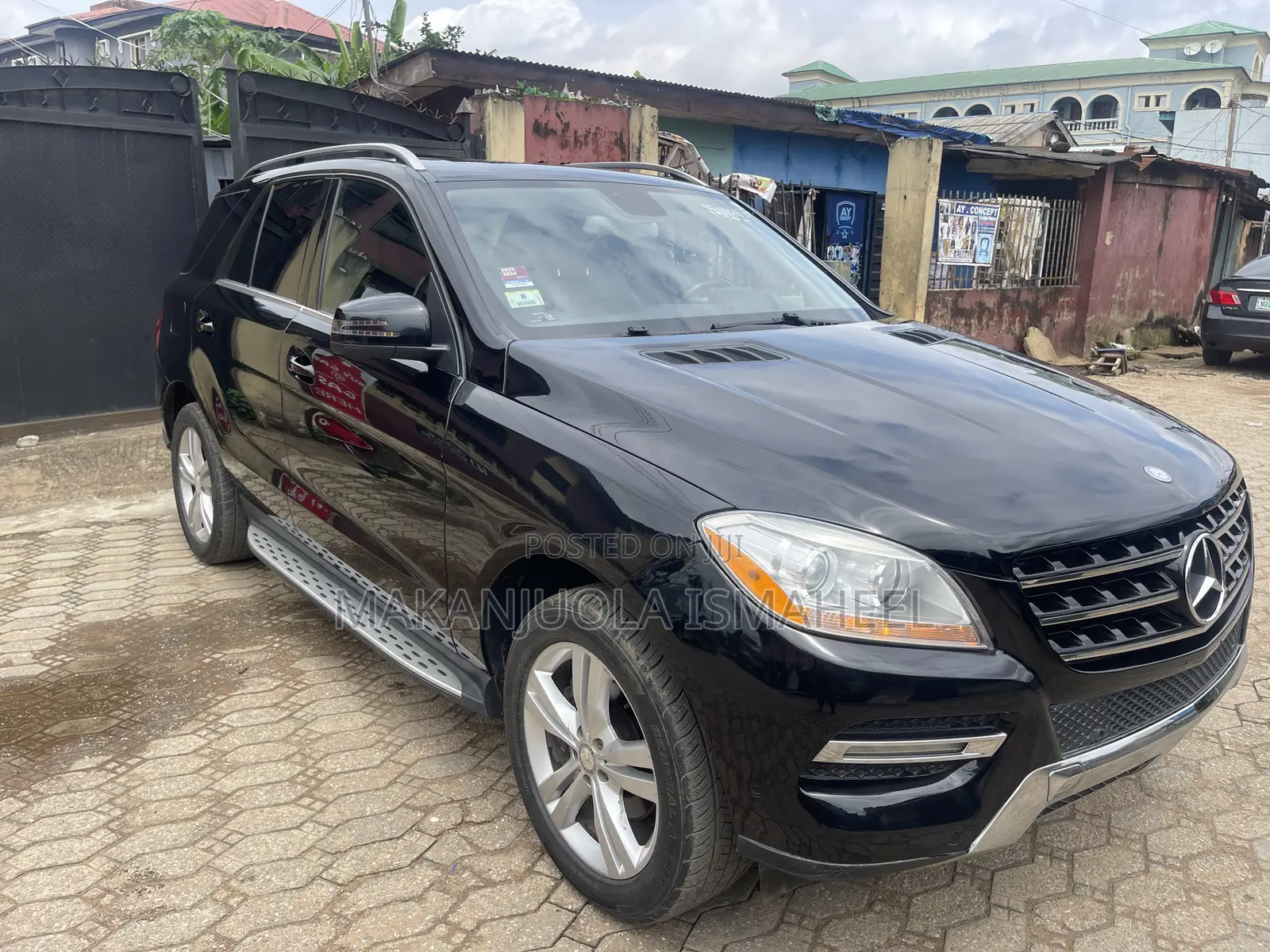 Mercedes-Benz M Class ML 350 4Matic 2012 Black