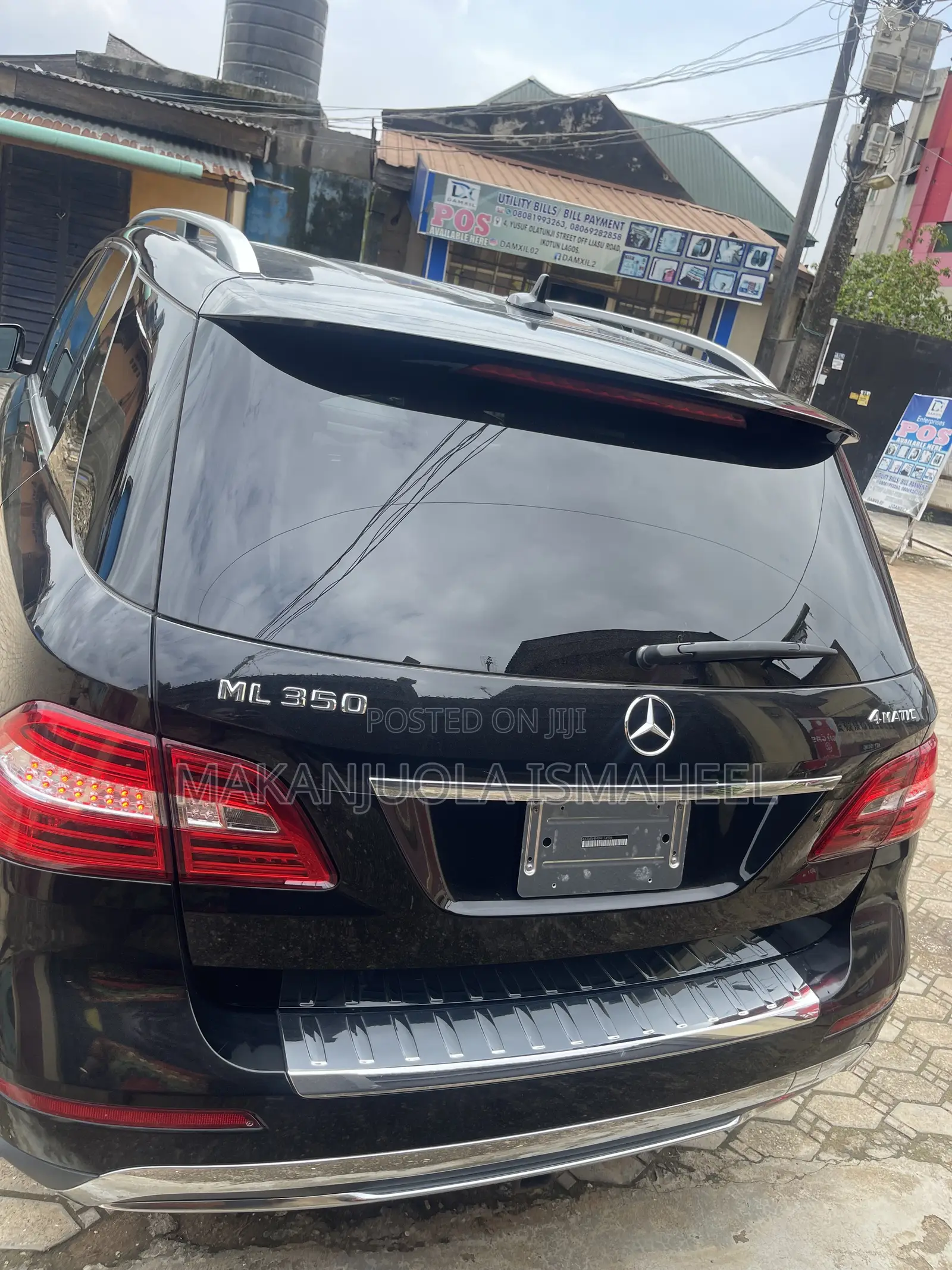 Mercedes-Benz M Class ML 350 4Matic 2012 Black
