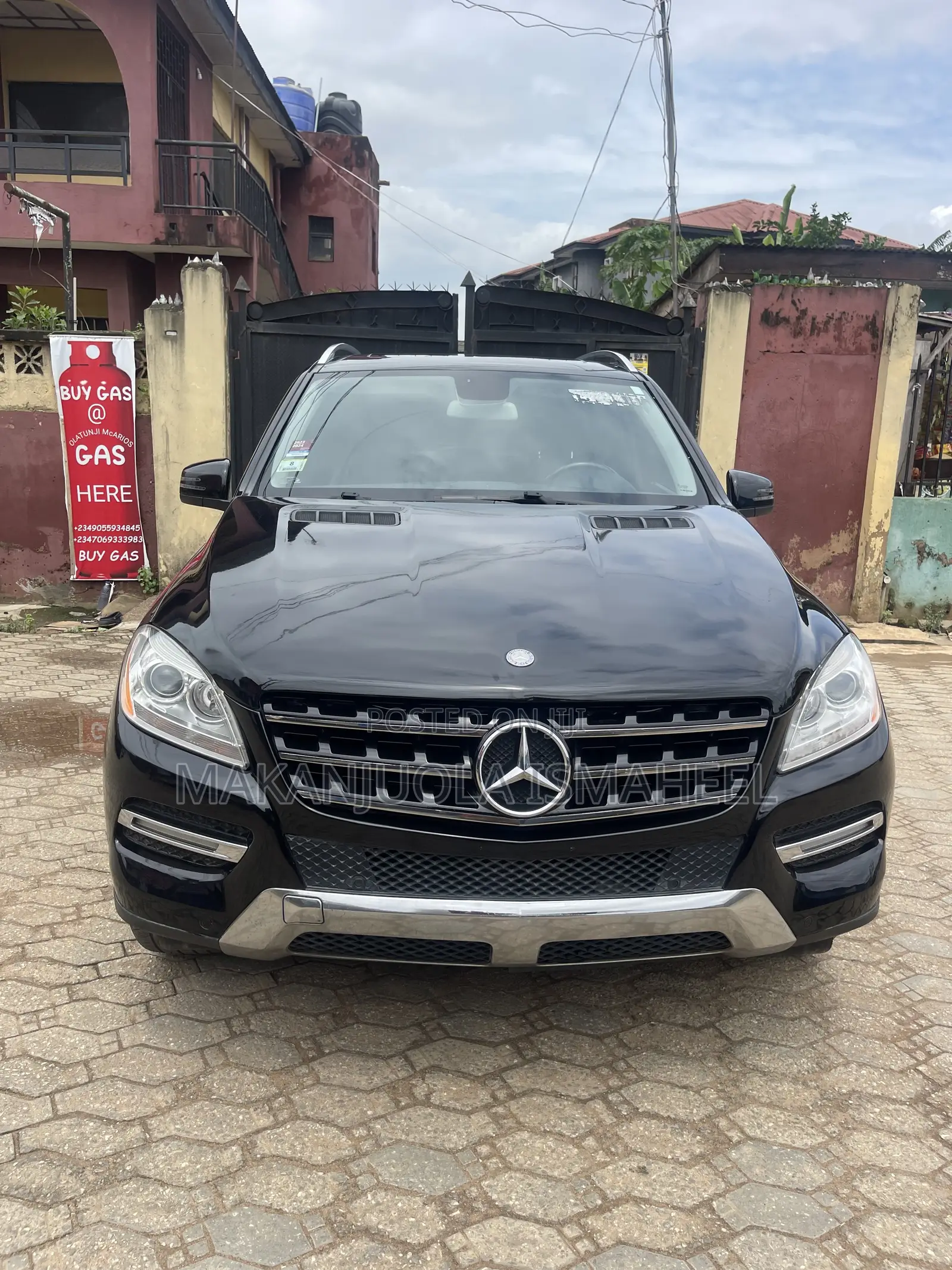 Mercedes-Benz M Class ML 350 4Matic 2012 Black