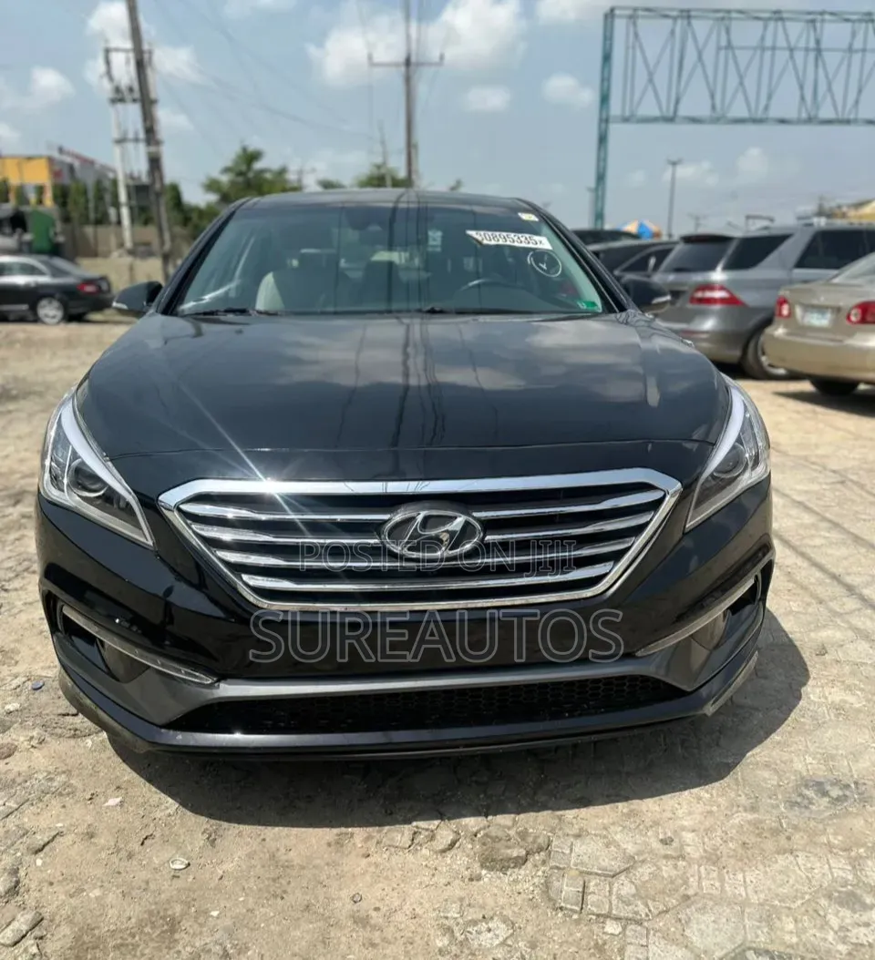 Hyundai Sonata Limited 4dr Sedan (2.4L 4cyl 6A) 2015 Black
