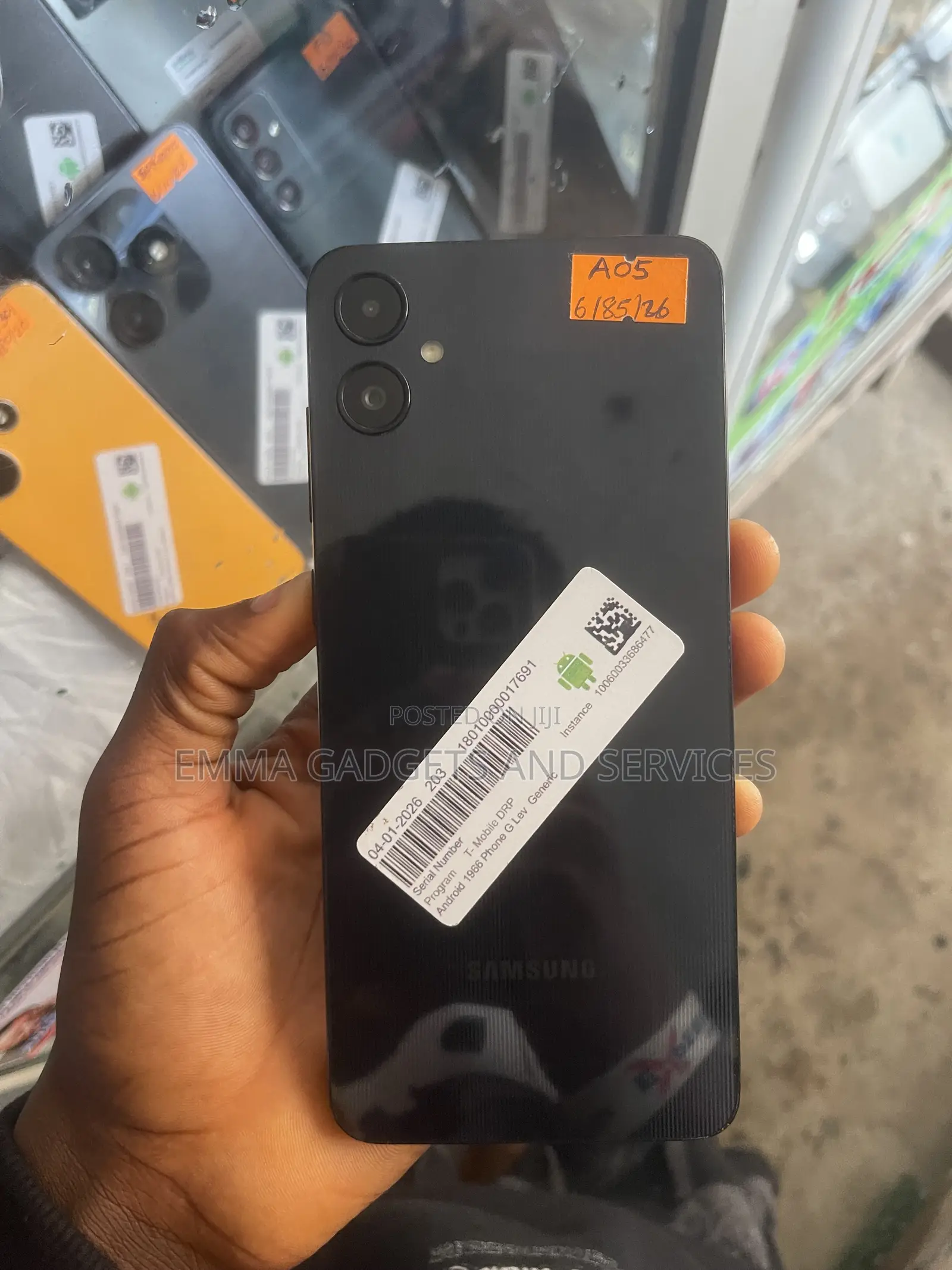 New Samsung Galaxy A05 64 GB Black