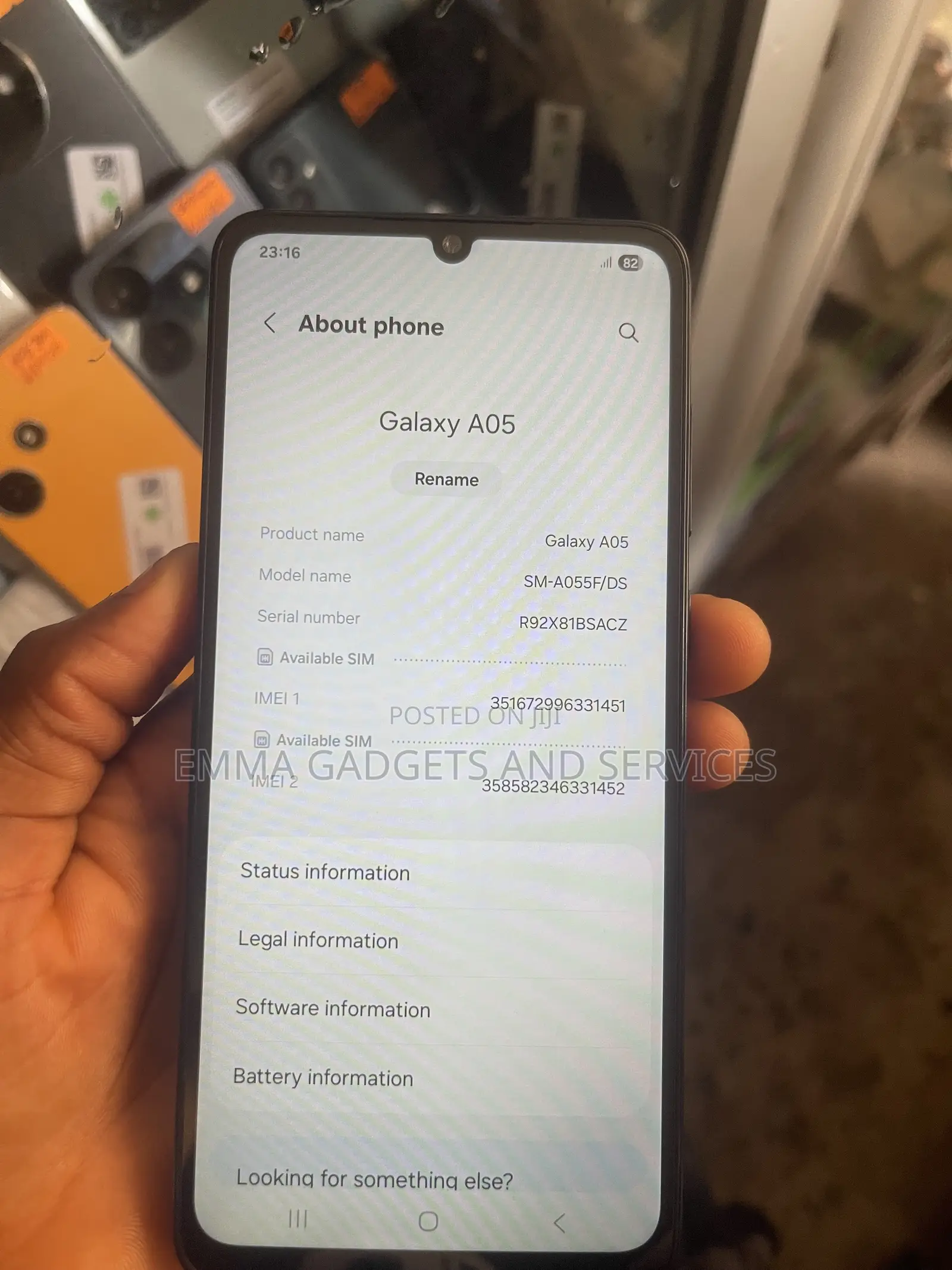 New Samsung Galaxy A05 64 GB Black