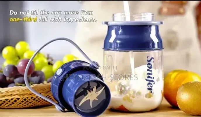 Sonifer Juice on the Go Portable Rechargeable Blender Juicer Cup