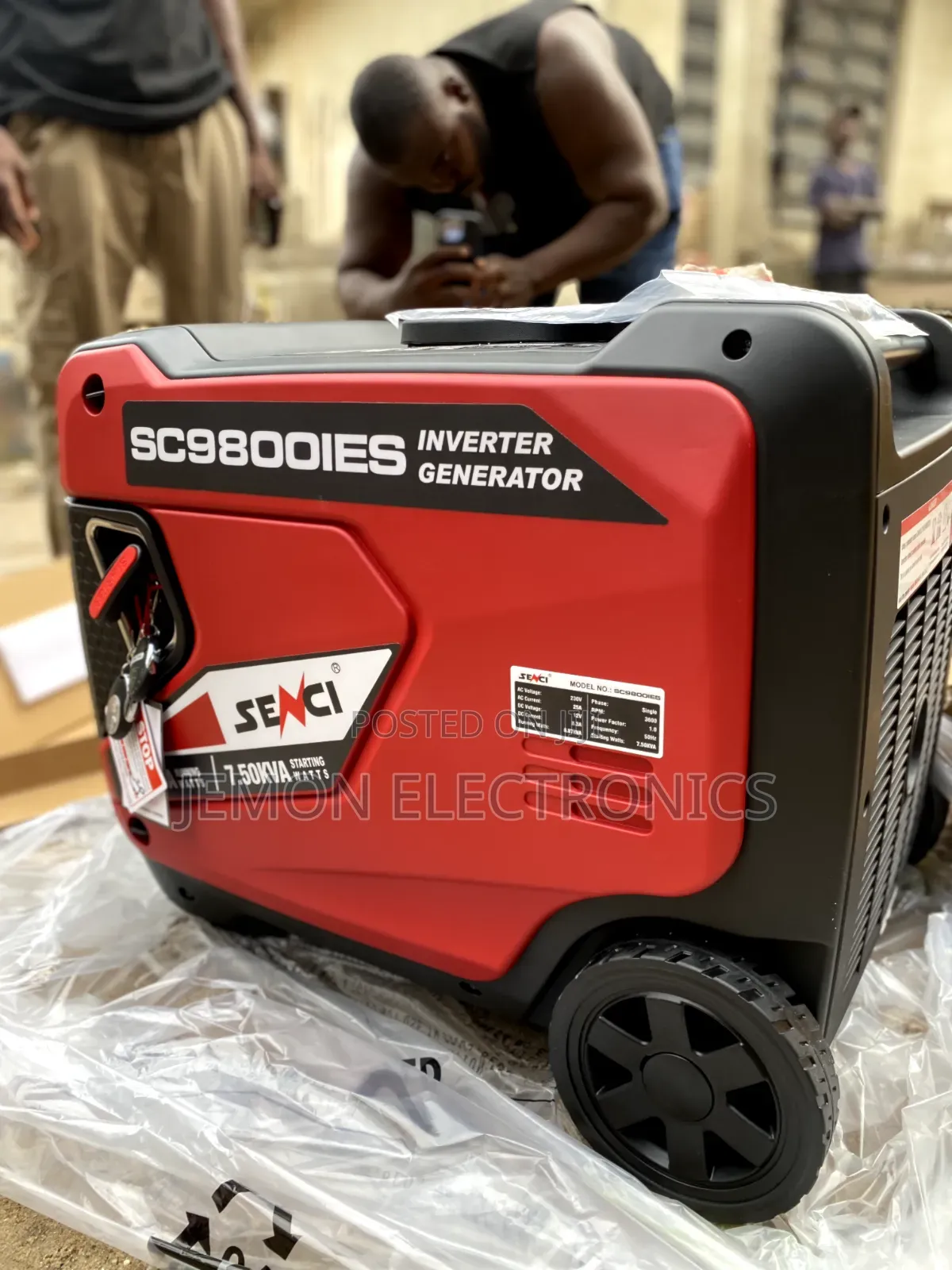 7.5kva Senci Sc9800ies Petrol Generator – Portable Inverter Technology