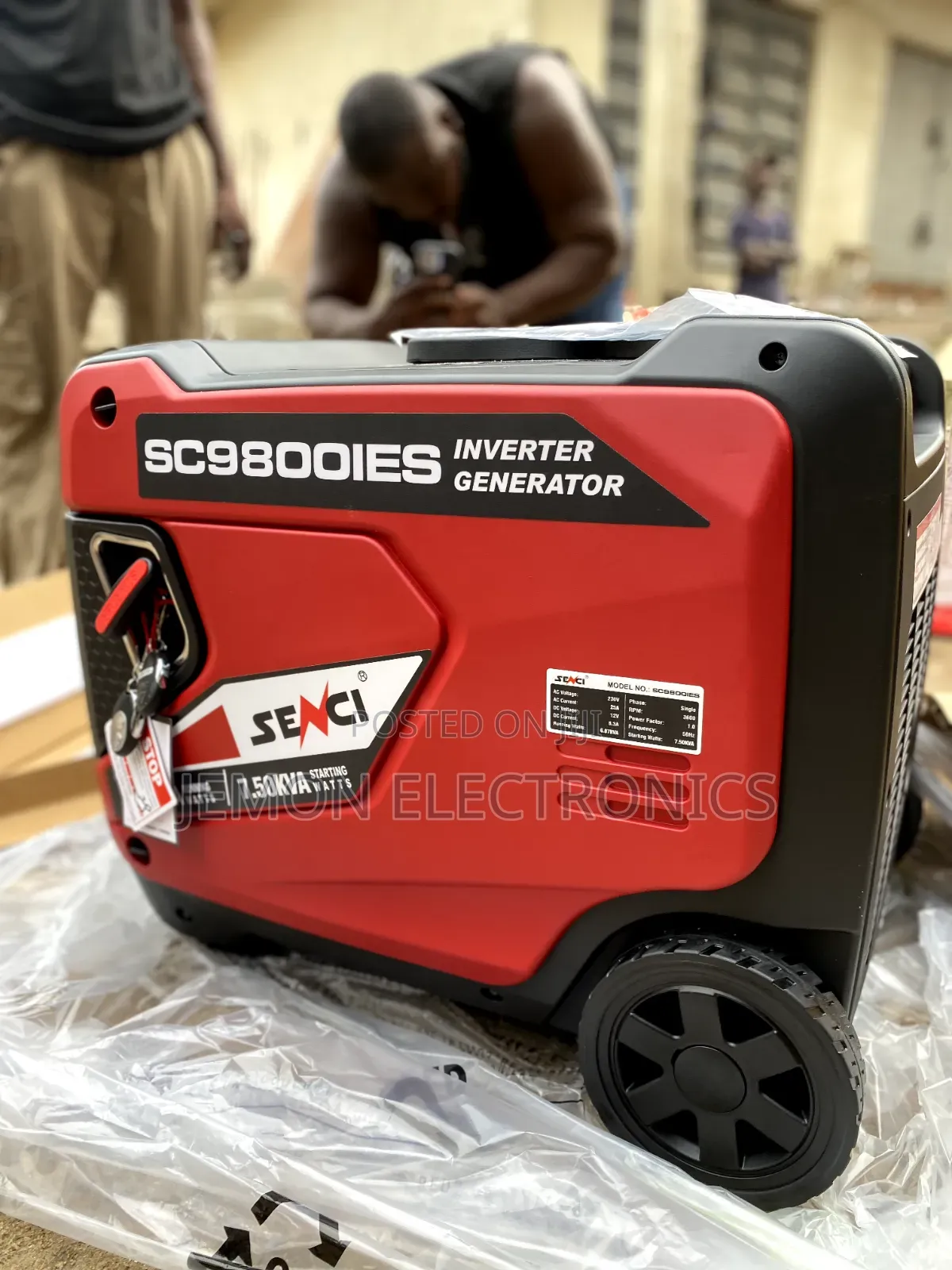 7.5kva Senci Sc9800ies Petrol Generator – Portable Inverter Technology