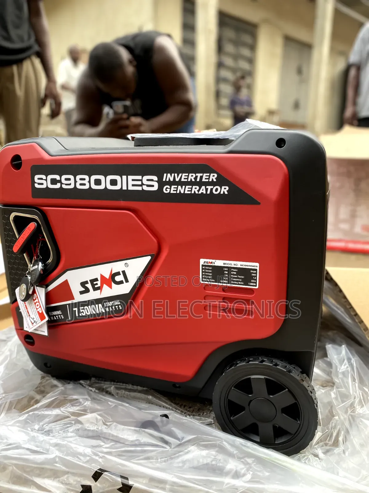 Senci Sc9800ies 7.5kva Silent Inverter Generator – Clean Power Output