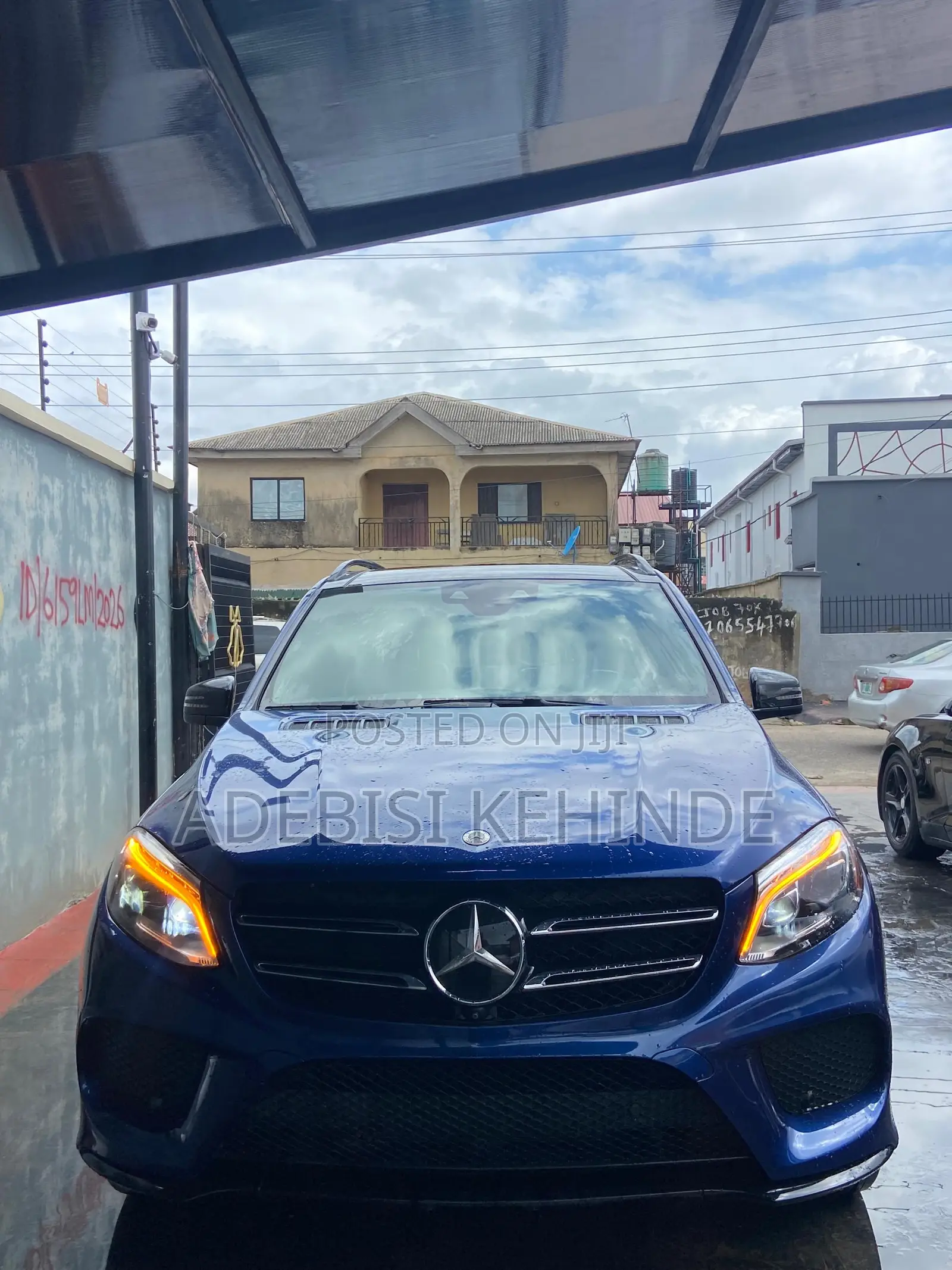 Mercedes-Benz GLE-Class 2017 Blue