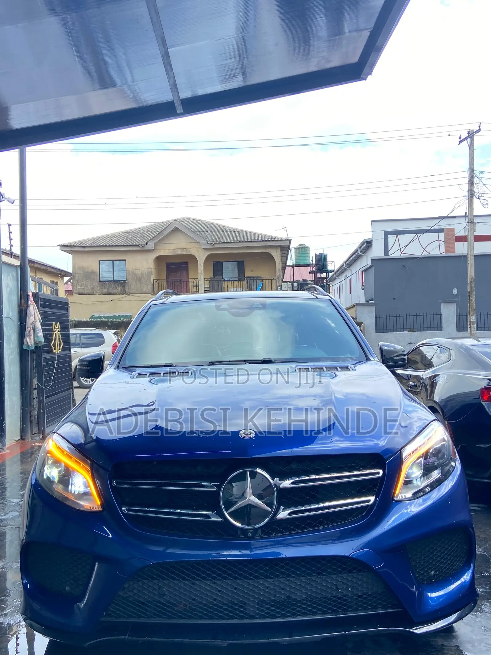 Mercedes-Benz GLE-Class 2017 Blue