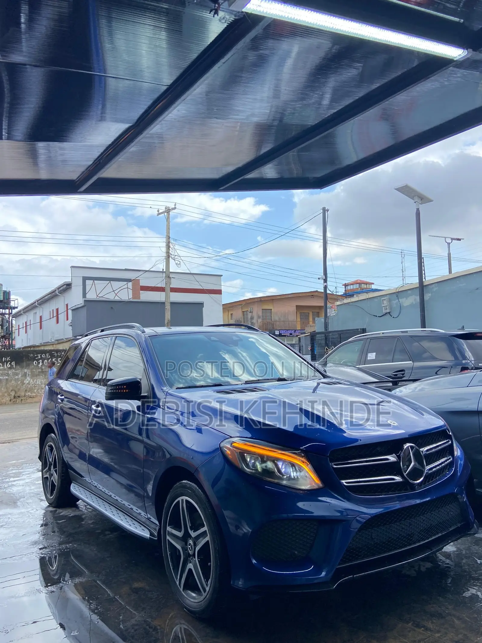 Mercedes-Benz GLE-Class 2017 Blue
