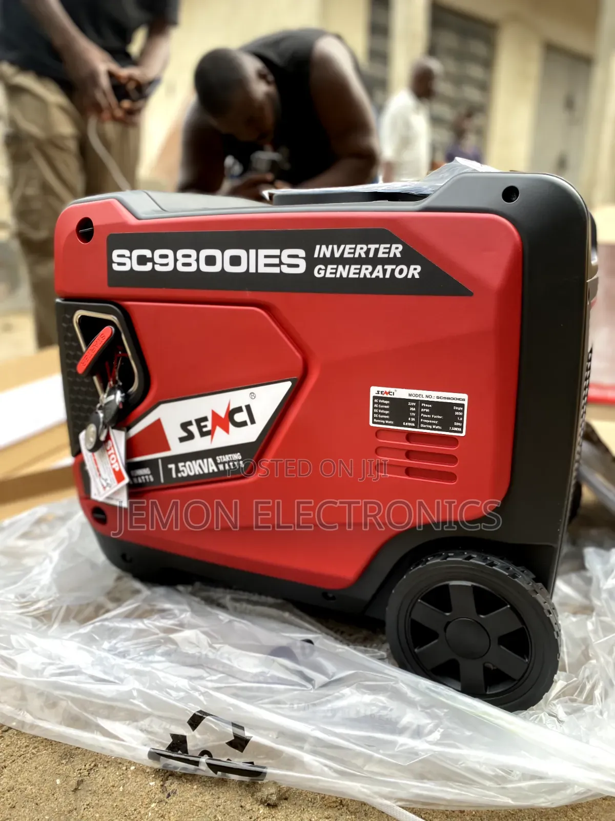 7.5kva Original Senci Sc9800ies Petrol Inverter Generator With Remote