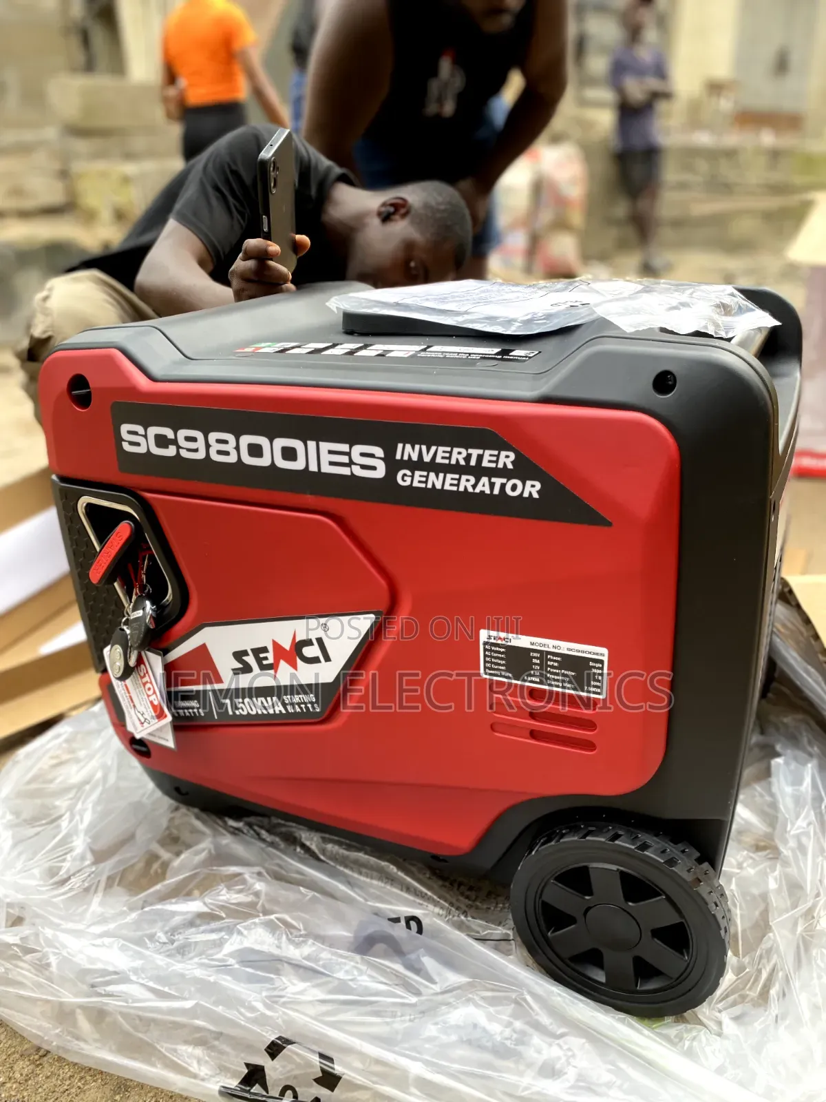 Quiet
7.5kva Original Senci