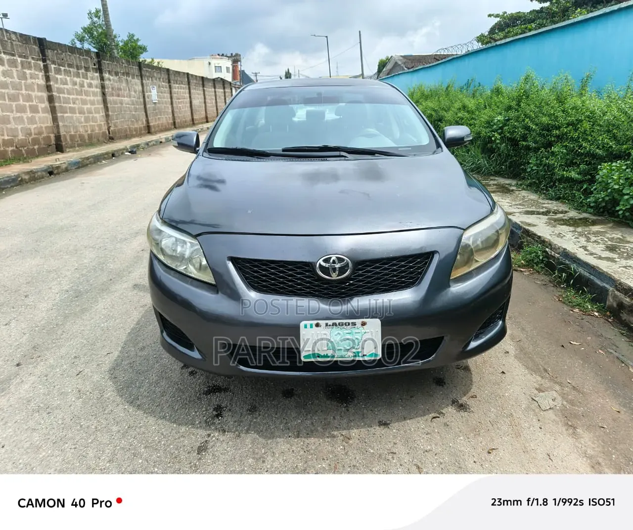 Toyota Corolla 2010 Gray