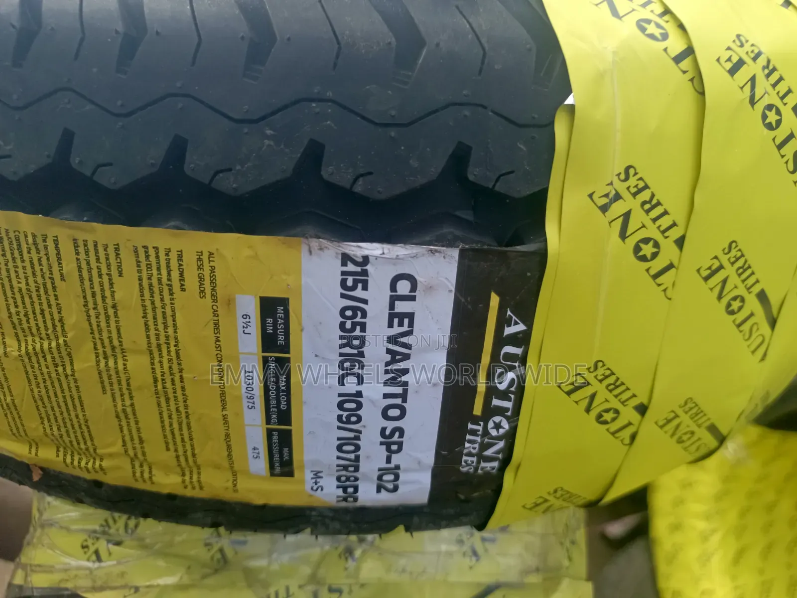 215/65r16 for Ur Toyota Higlander Camry Long Lasting to Drive U Save