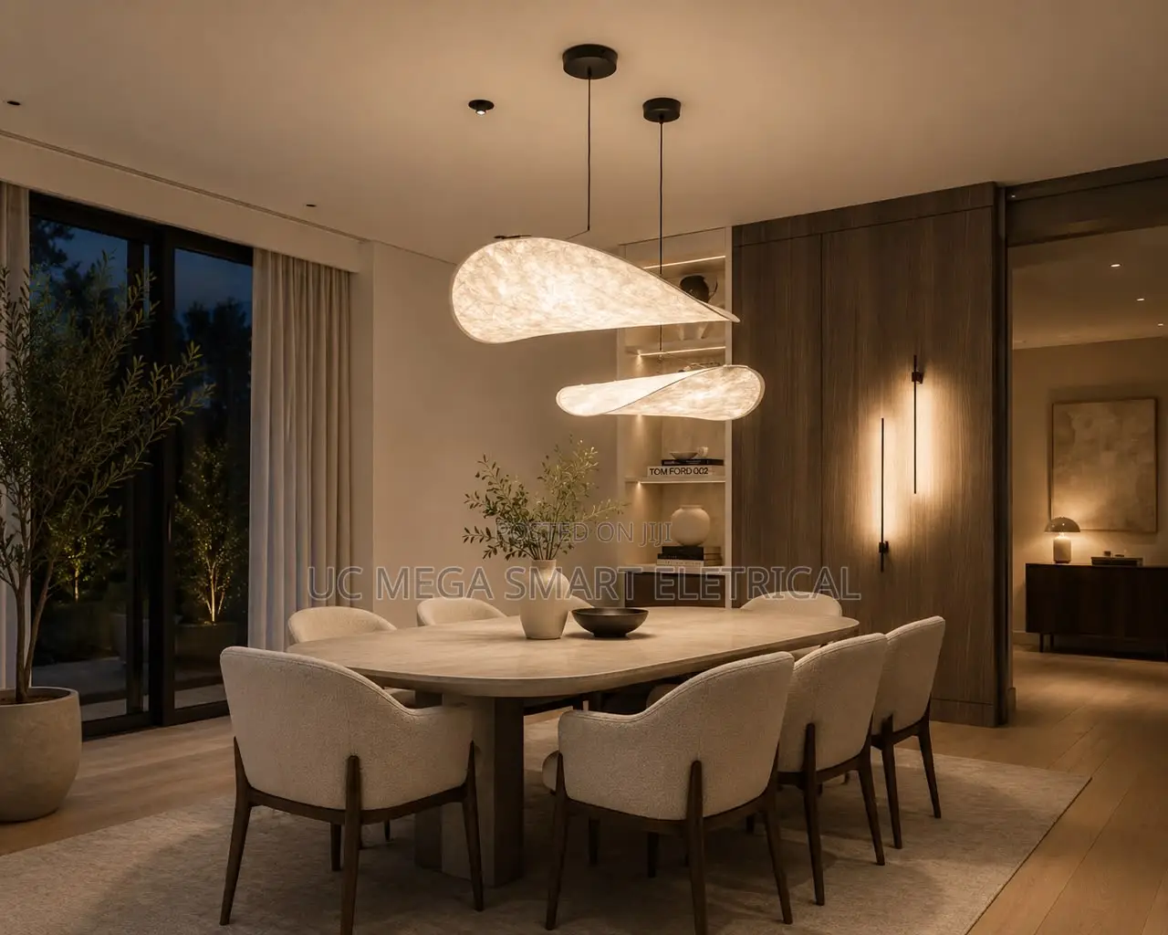 Nordic Silk Led Pendant Lamp Люстра Living Room Decor Suspension