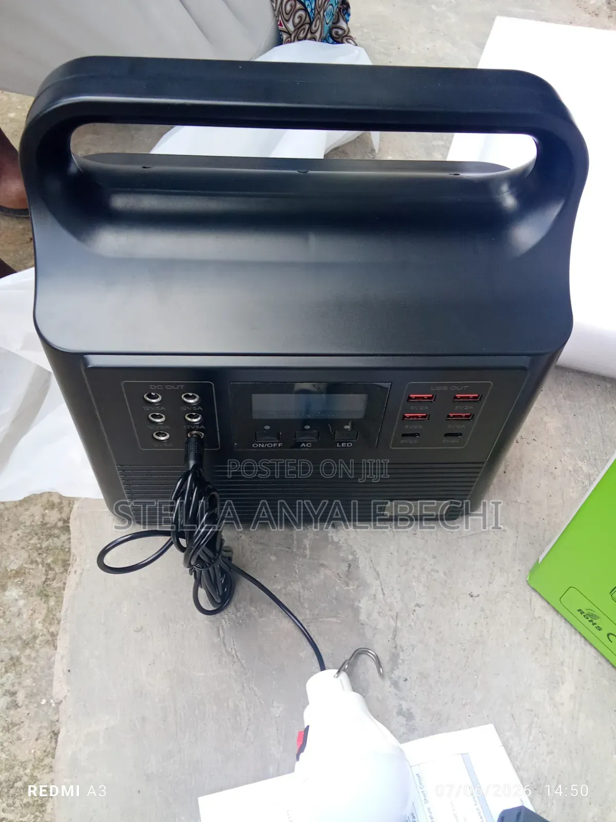 300w Portable Solar Generator