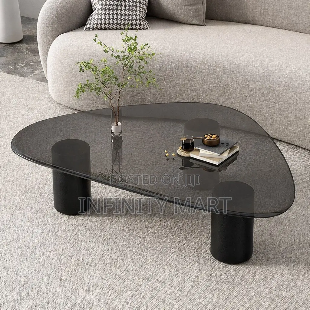 Sleek Black Center Table