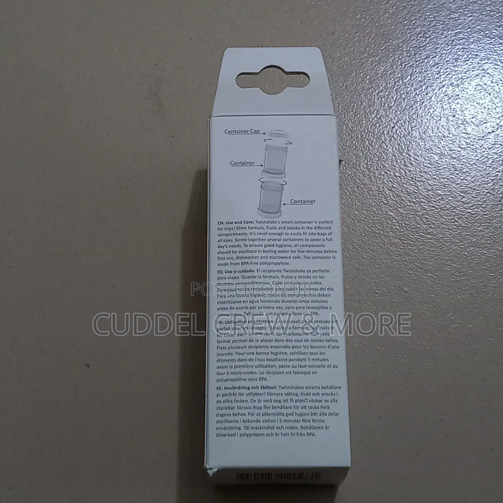 Twist Shake Storage Container