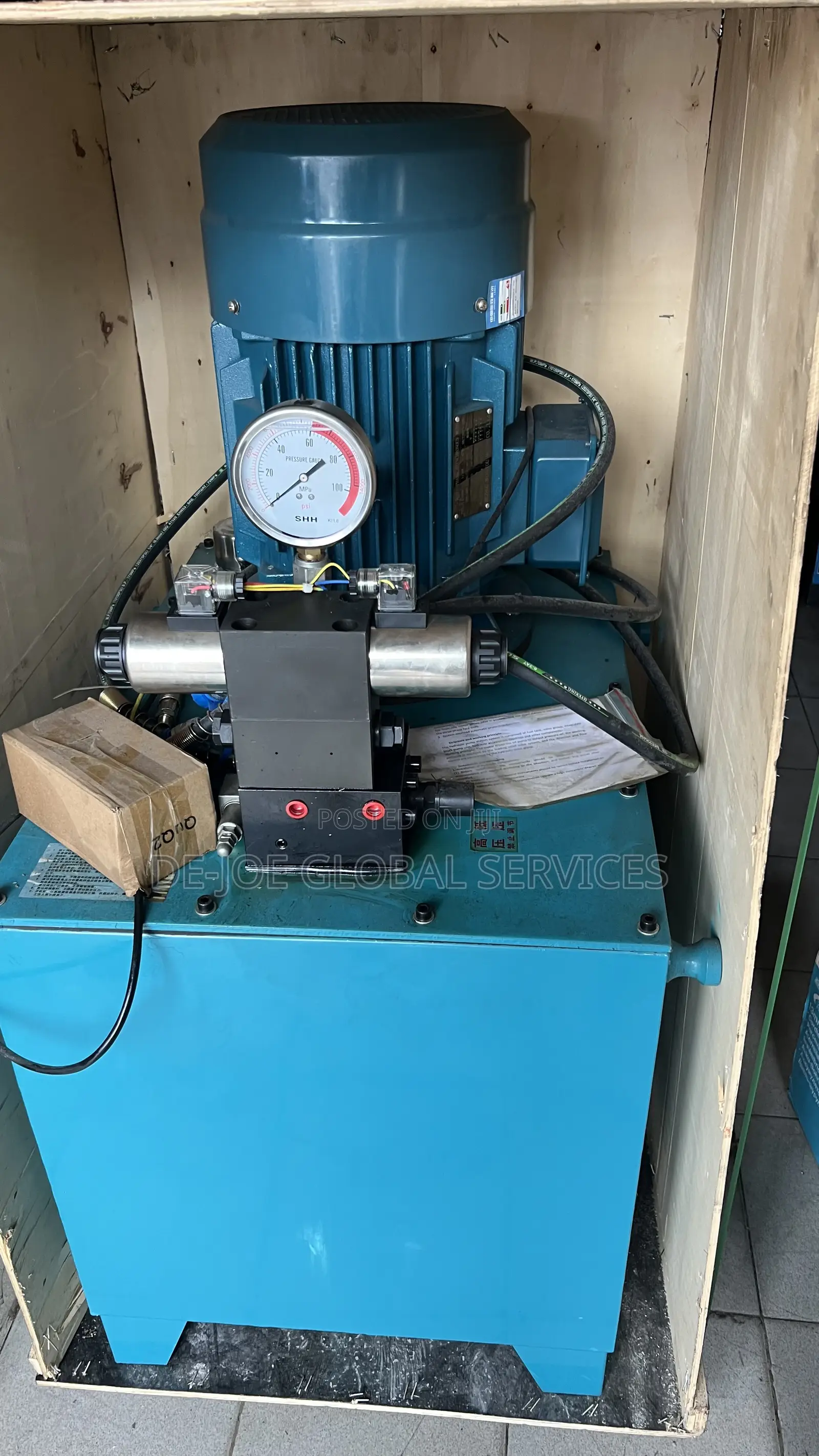 15hp Electric Hydraulic Power Pack Unit 11kw Three-Phase Motor Ip55