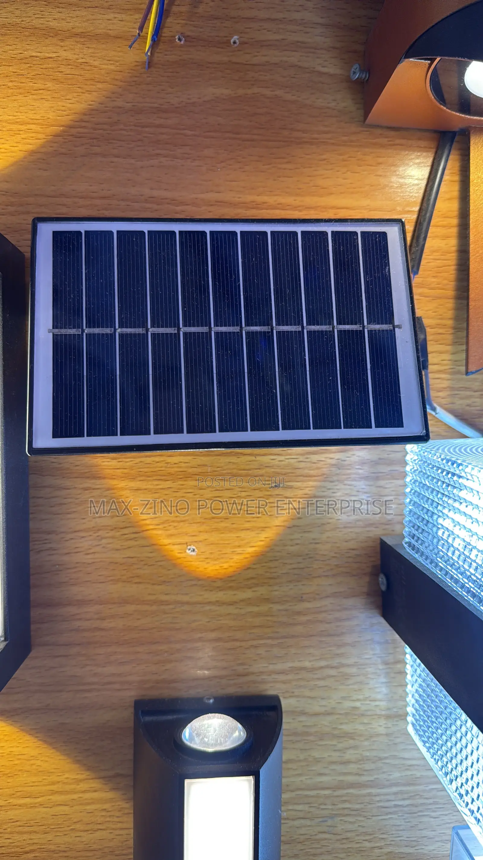 Solar Fence Light