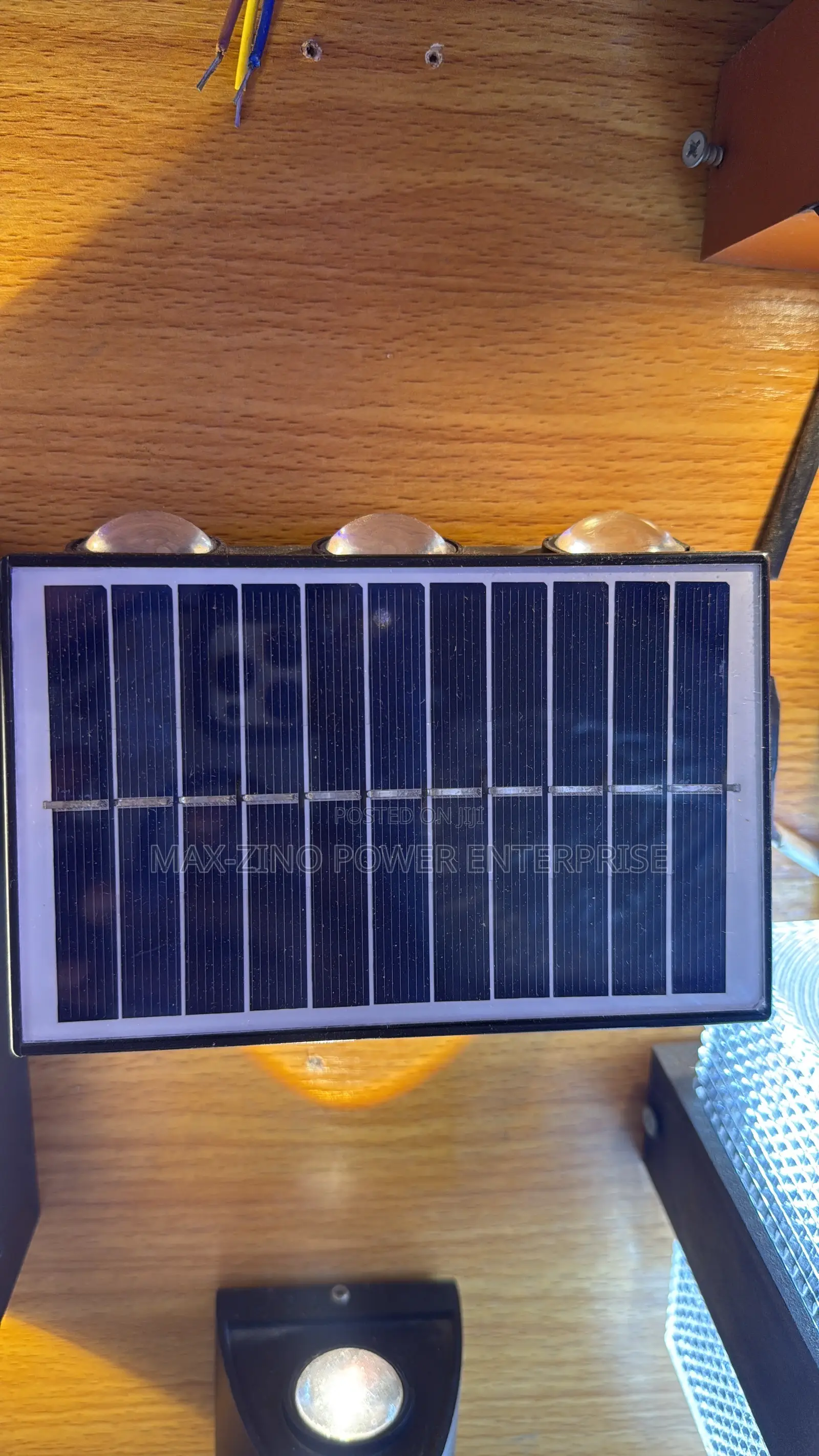 Solar Fence Light