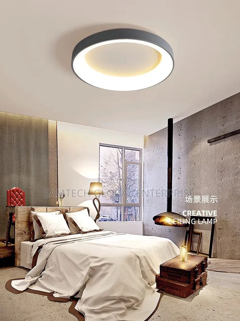 Modern Halo Led Ceiling Light – Minimalist Elegance