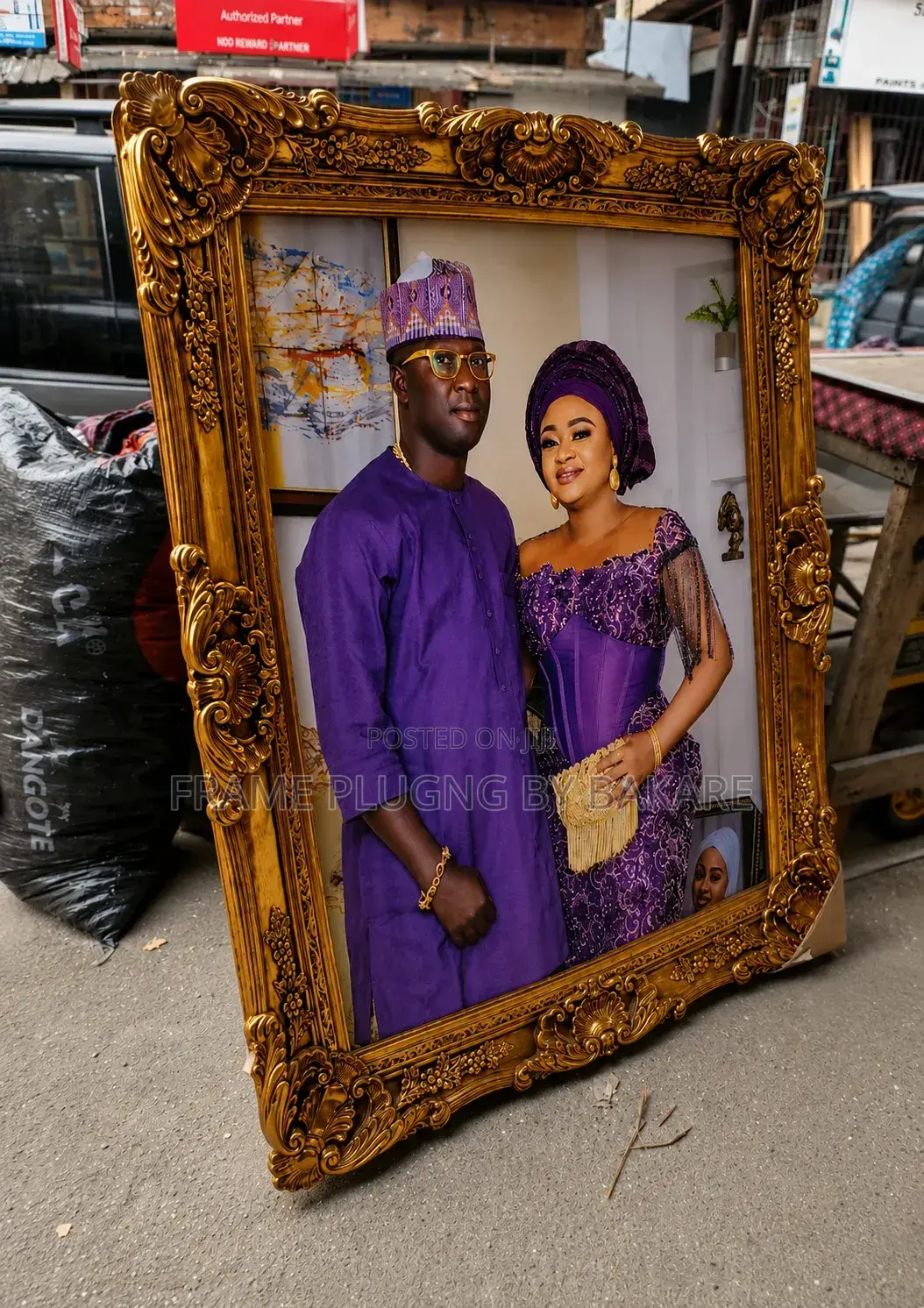 Golden Royal Frame