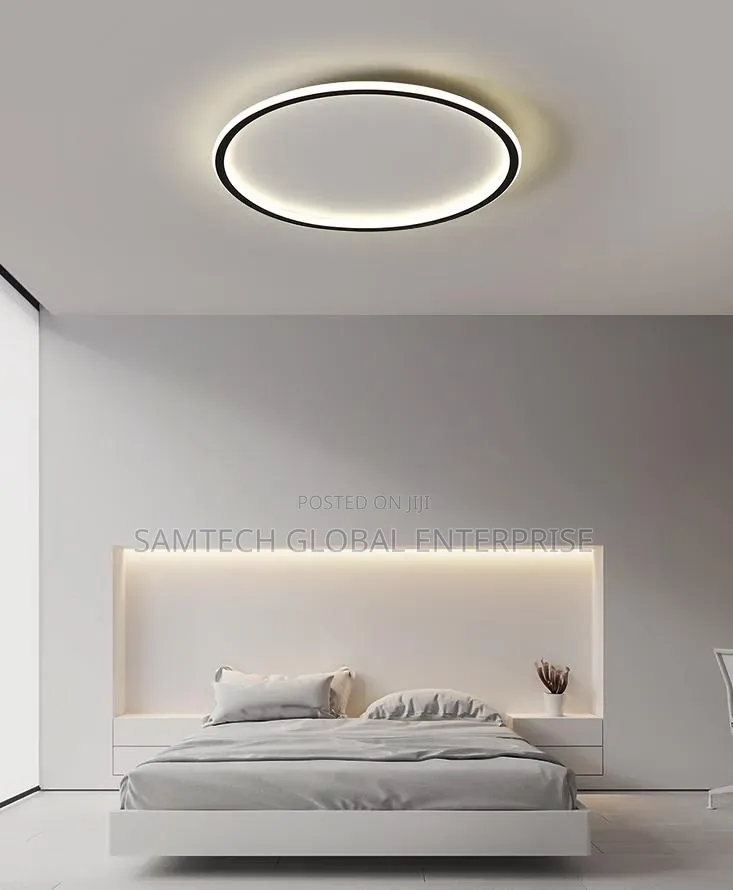 Modern Halo Led Ceiling Light – Minimalist Elegance