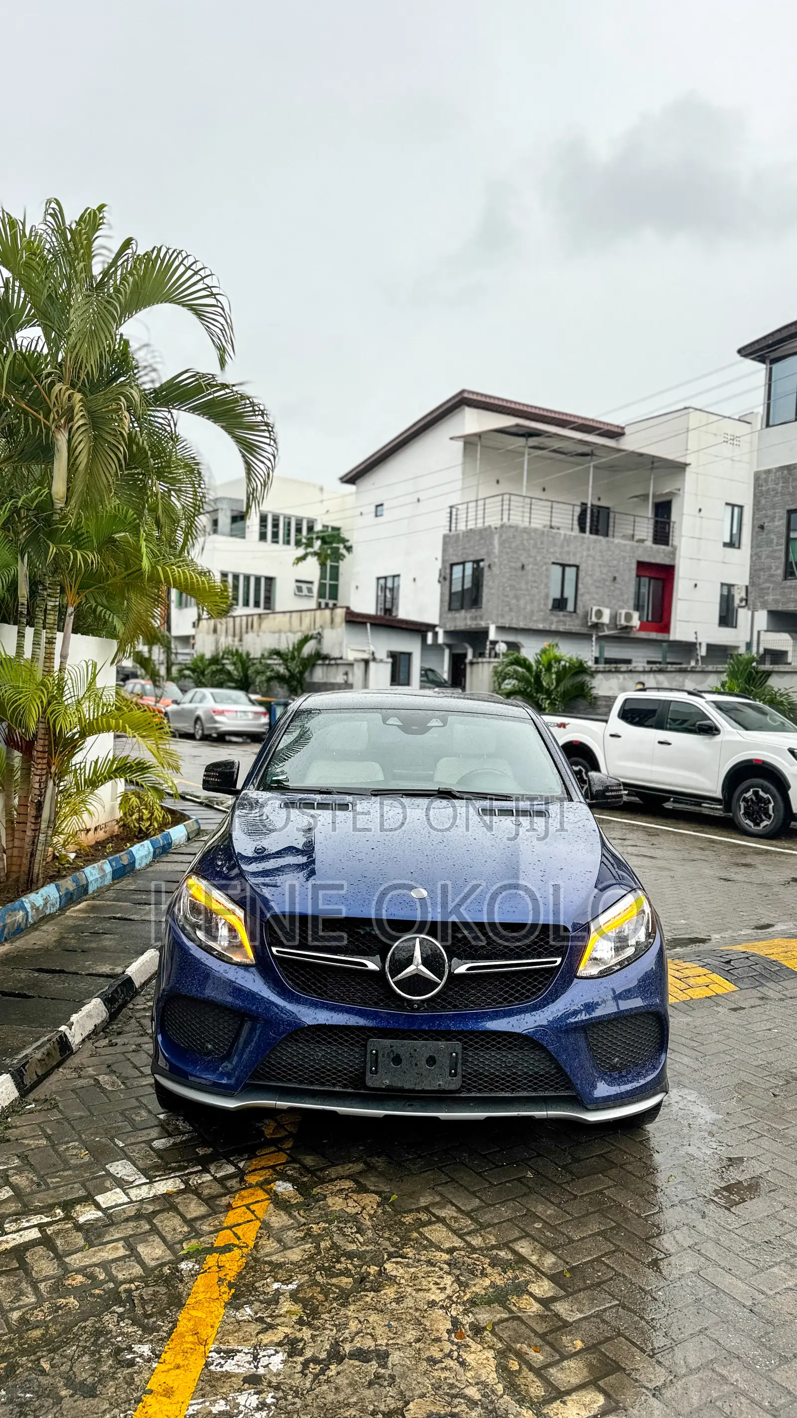 Mercedes-Benz GLE-Class AMG GLE 43 4MATIC 2017 Blue