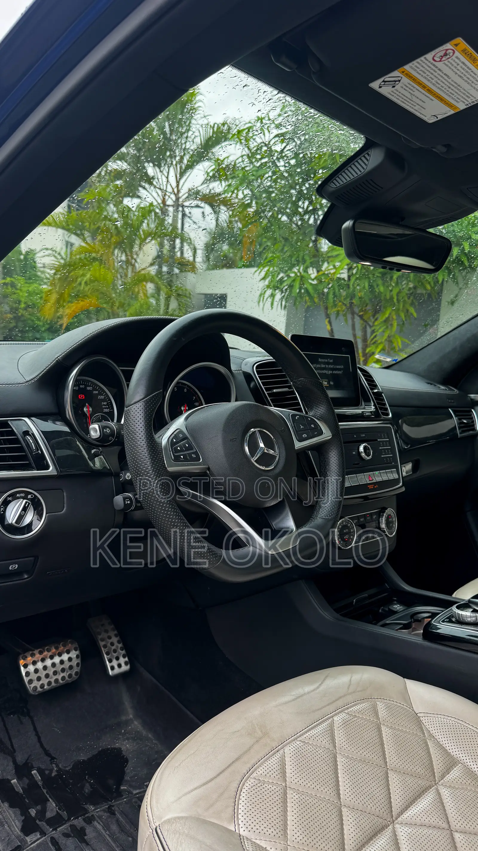 Mercedes-Benz GLE-Class AMG GLE 43 4MATIC 2017 Blue