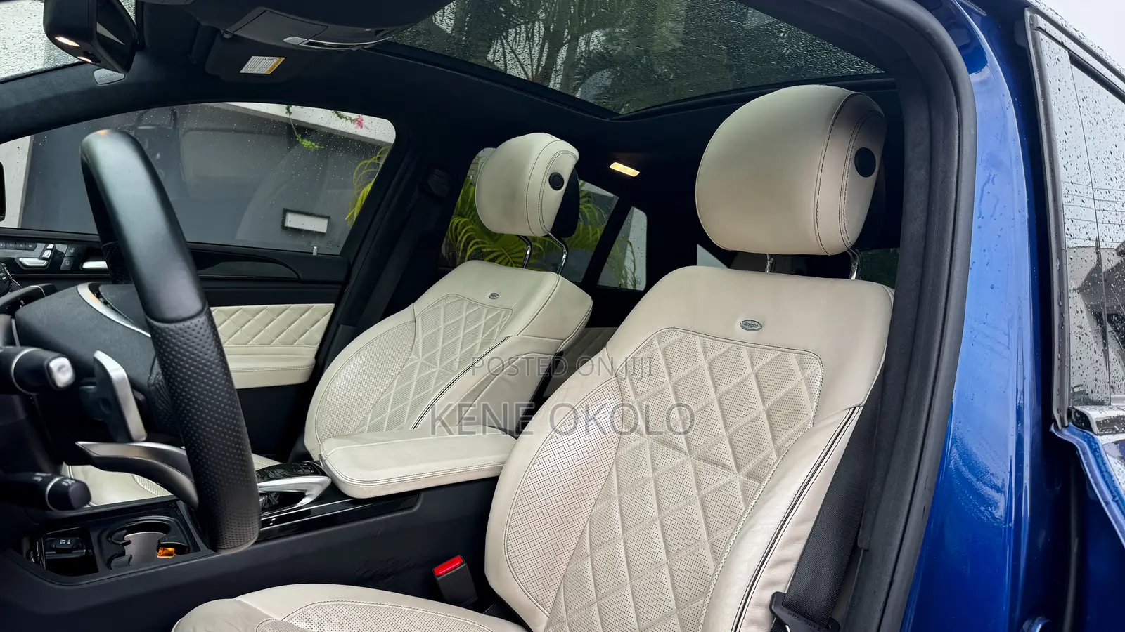 Mercedes-Benz GLE-Class AMG GLE 43 4MATIC 2017 Blue