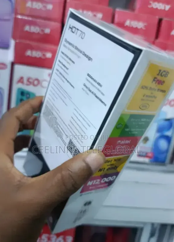 New Infinix Hot 70 128 GB Green
