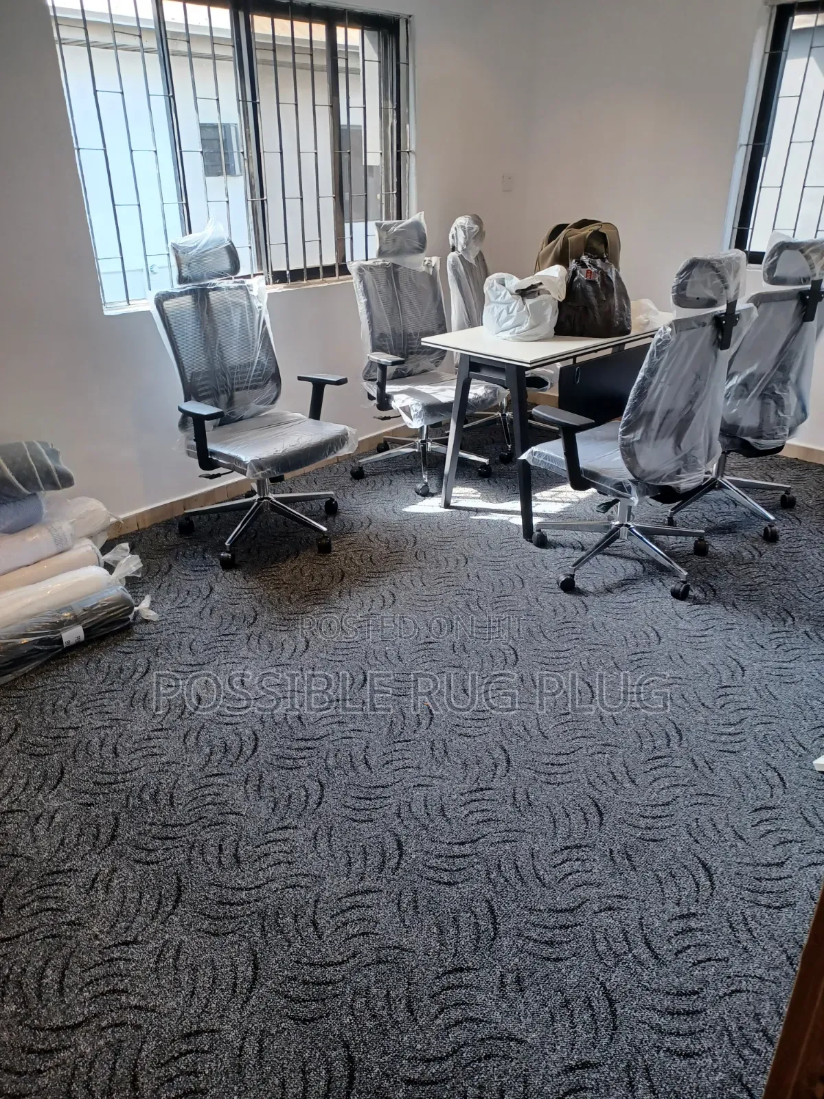 Patterned Office Rugs.
