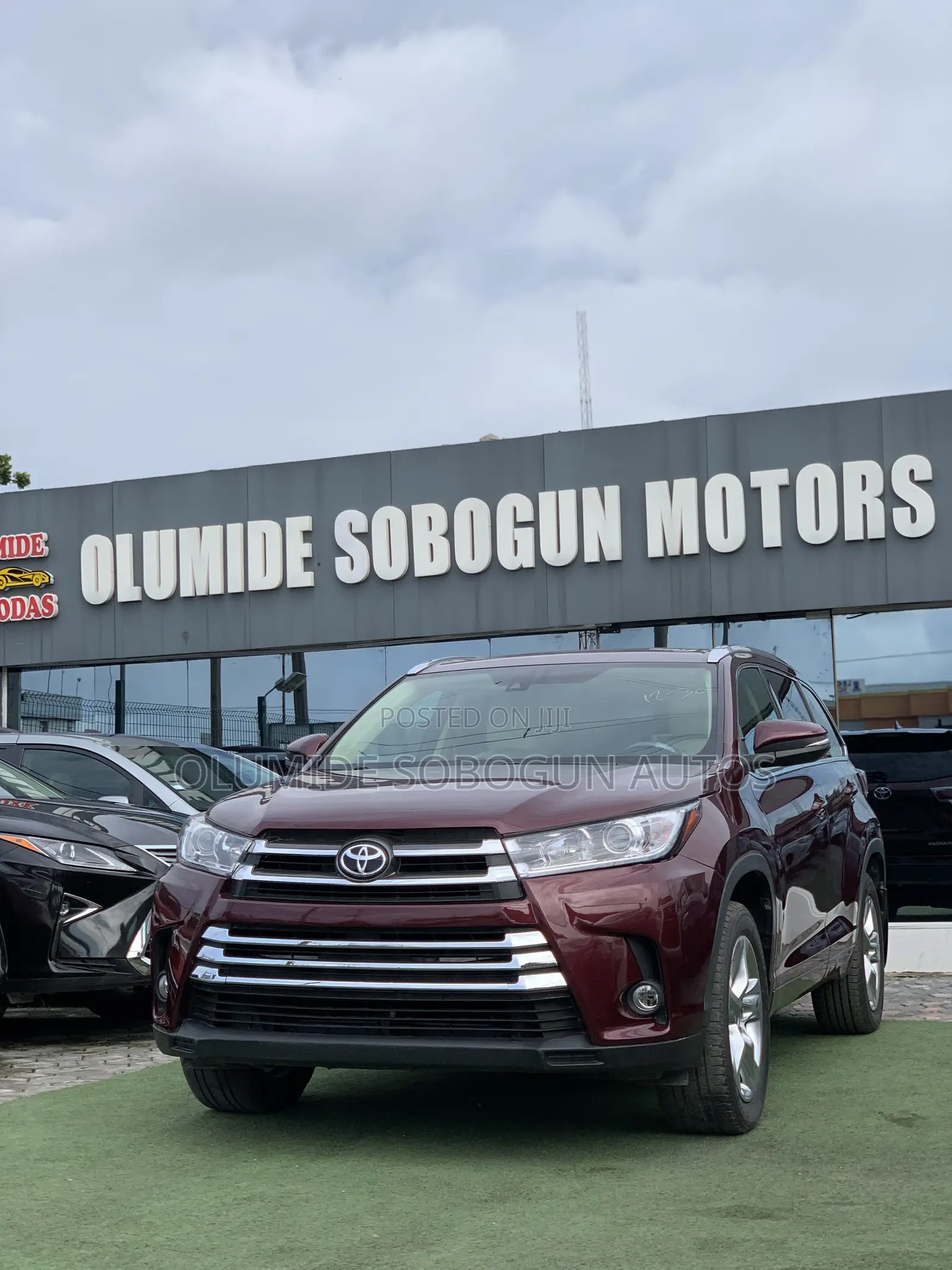 Toyota Highlander Limited 4dr SUV AWD (3.5L 6cyl 6A) 2014 Burgundy