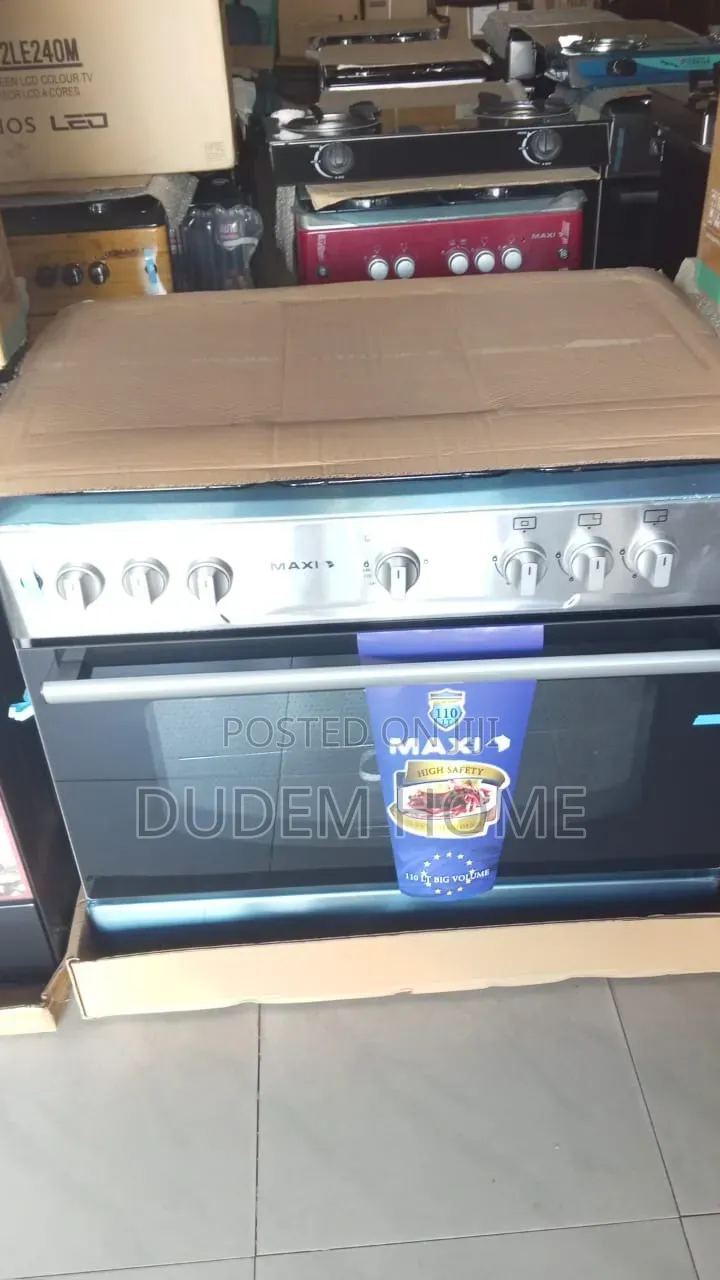Maxi Gas Cooker Standing 6 Burner 2 Electric 4 Gas