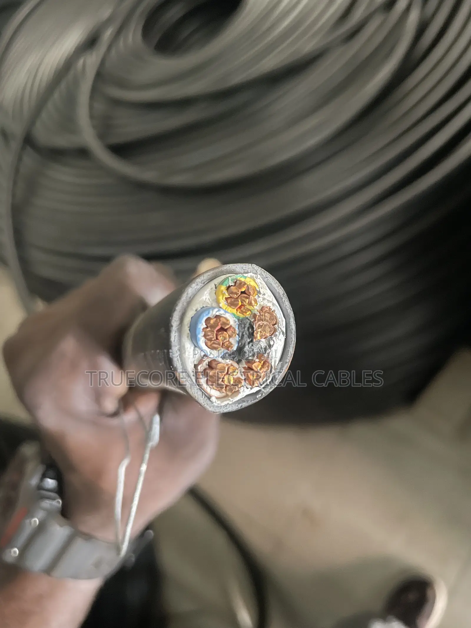 10mm X 5core Flexible Cable