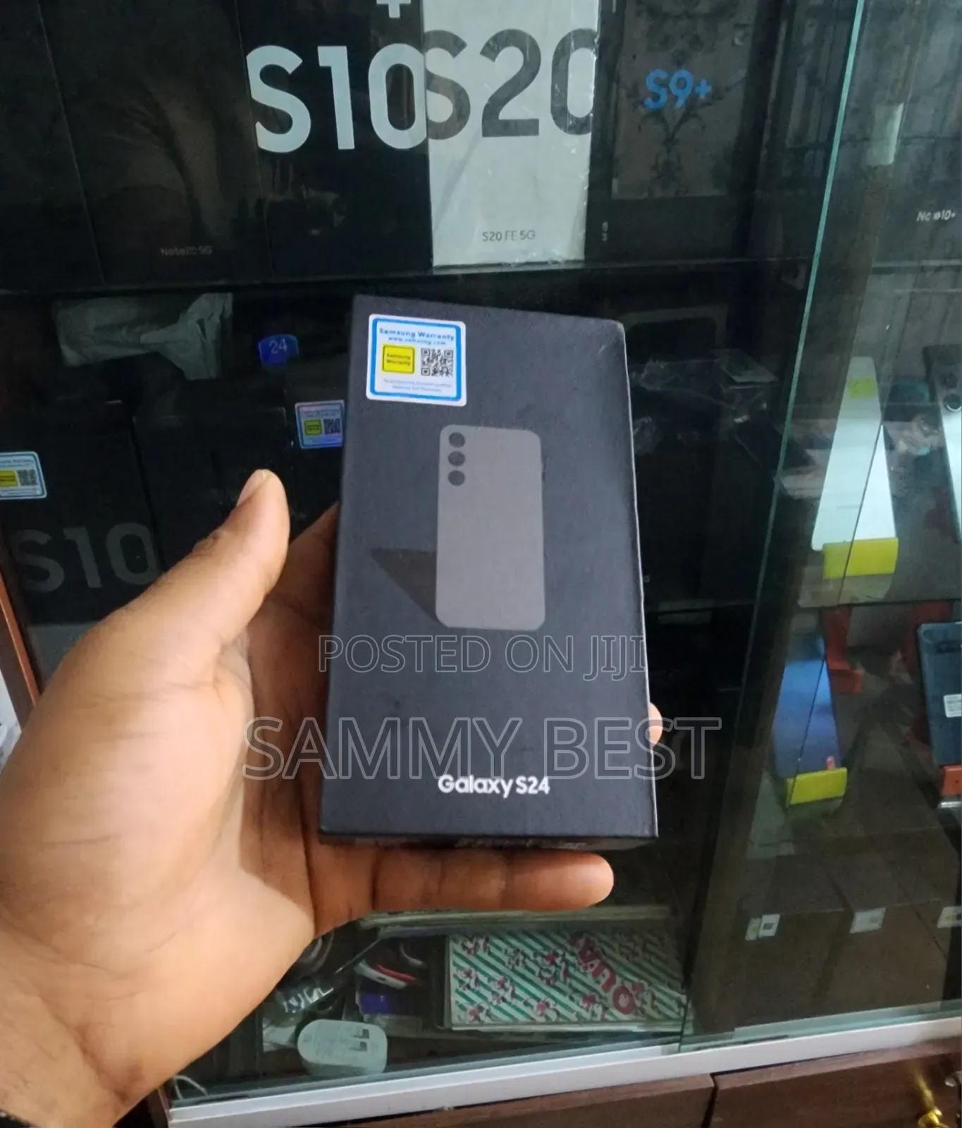 New Samsung Galaxy S24 256 GB Black